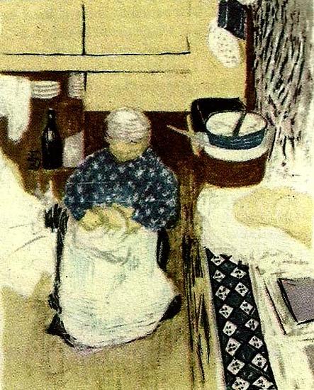 Edouard Vuillard kokerskan oil painting picture